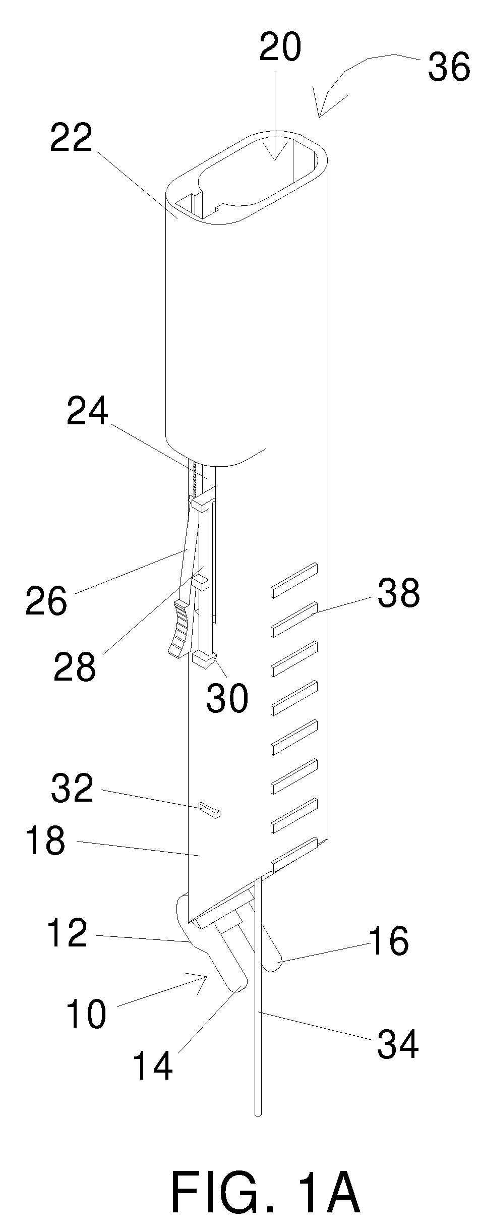 Catheter syringe conveyor with a needle guard housing