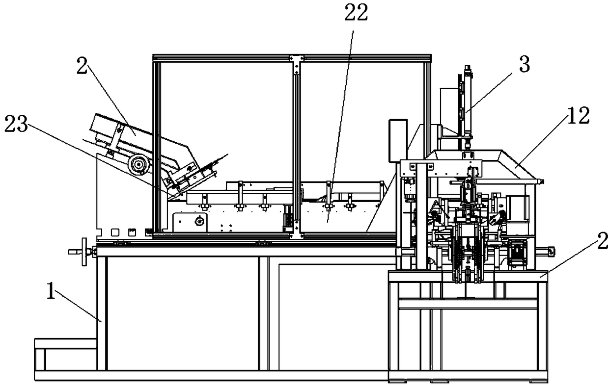 Airplane box folding machine