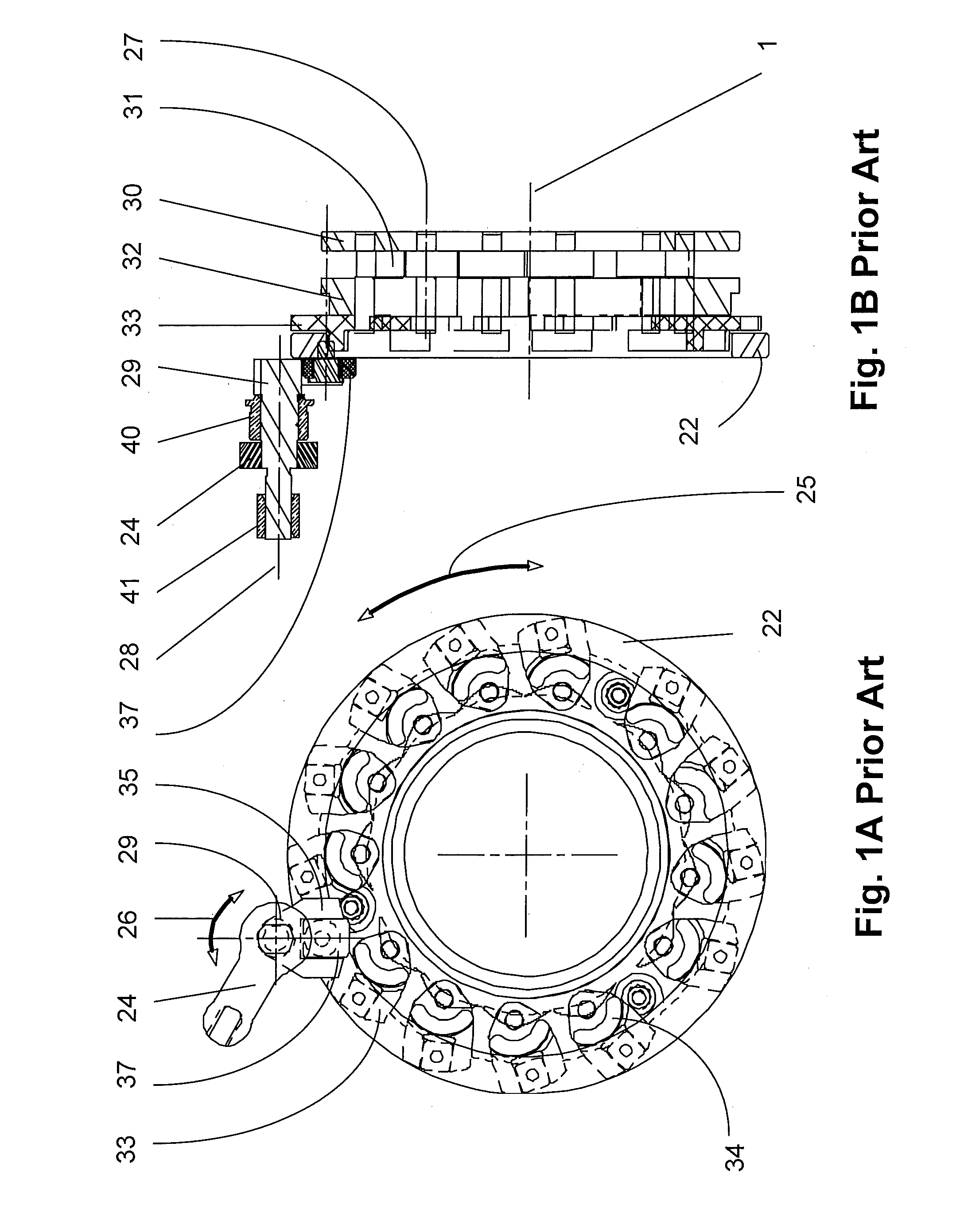 Control shaft seal