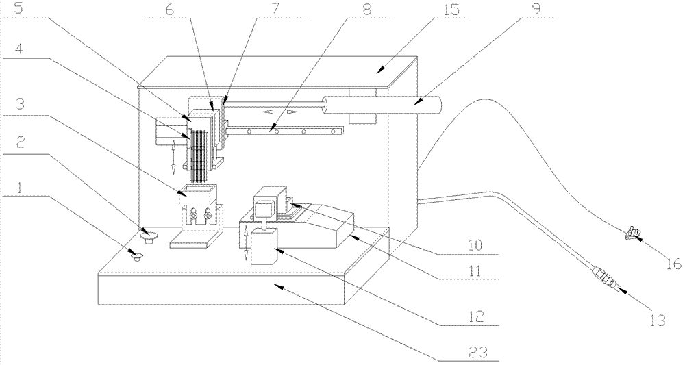 Semi-automatic wicking machine