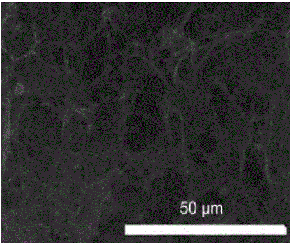 Preparation method of nitrogen-doped graphene for cathode of lithium ion battery