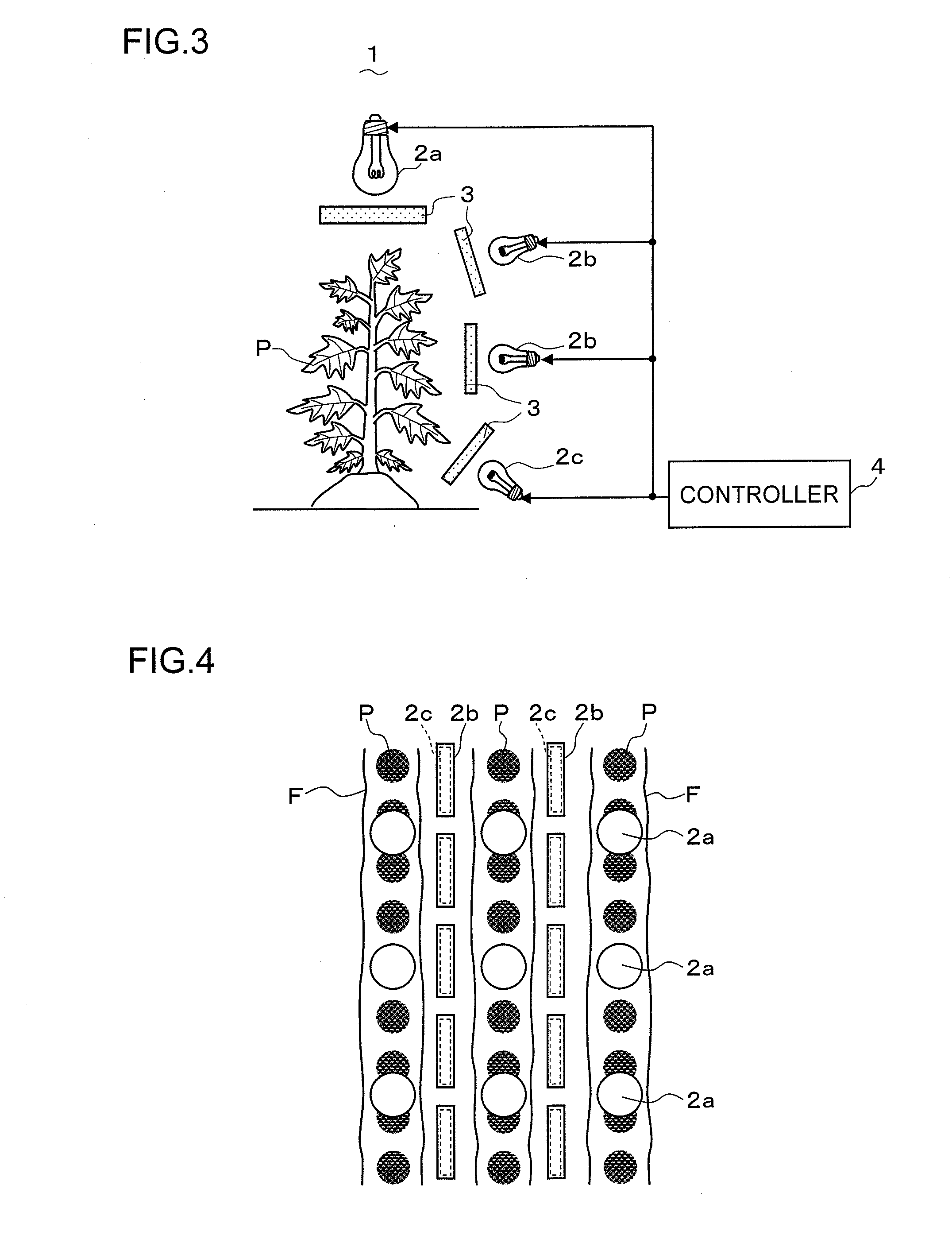 Lighting apparatus for controlling plant disease