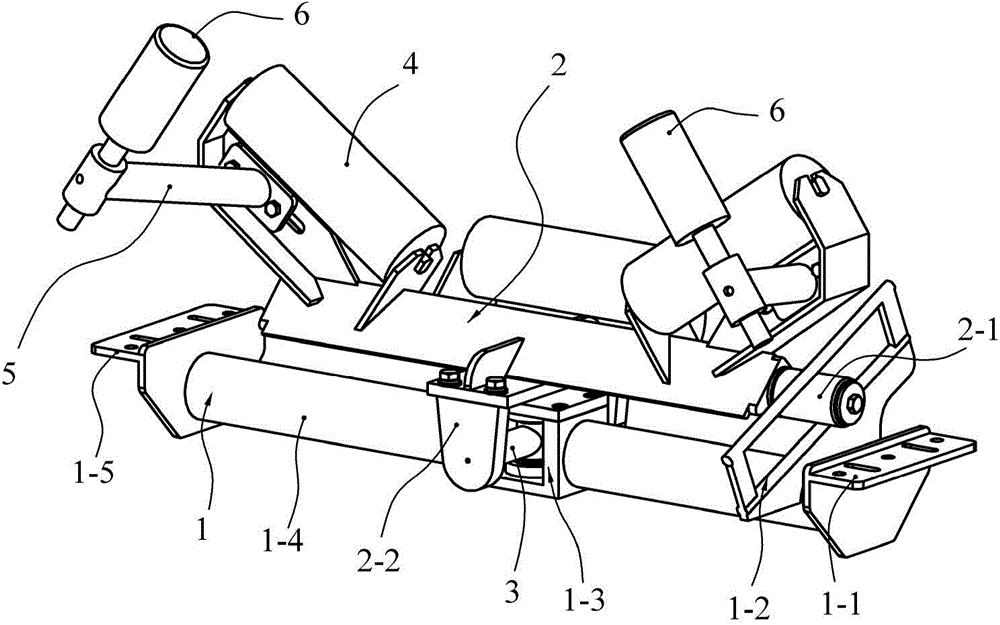 Universal swinging type conveying belt error correcting device