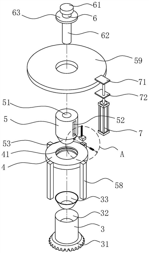 Surface spraying device and method for automobile brake discs