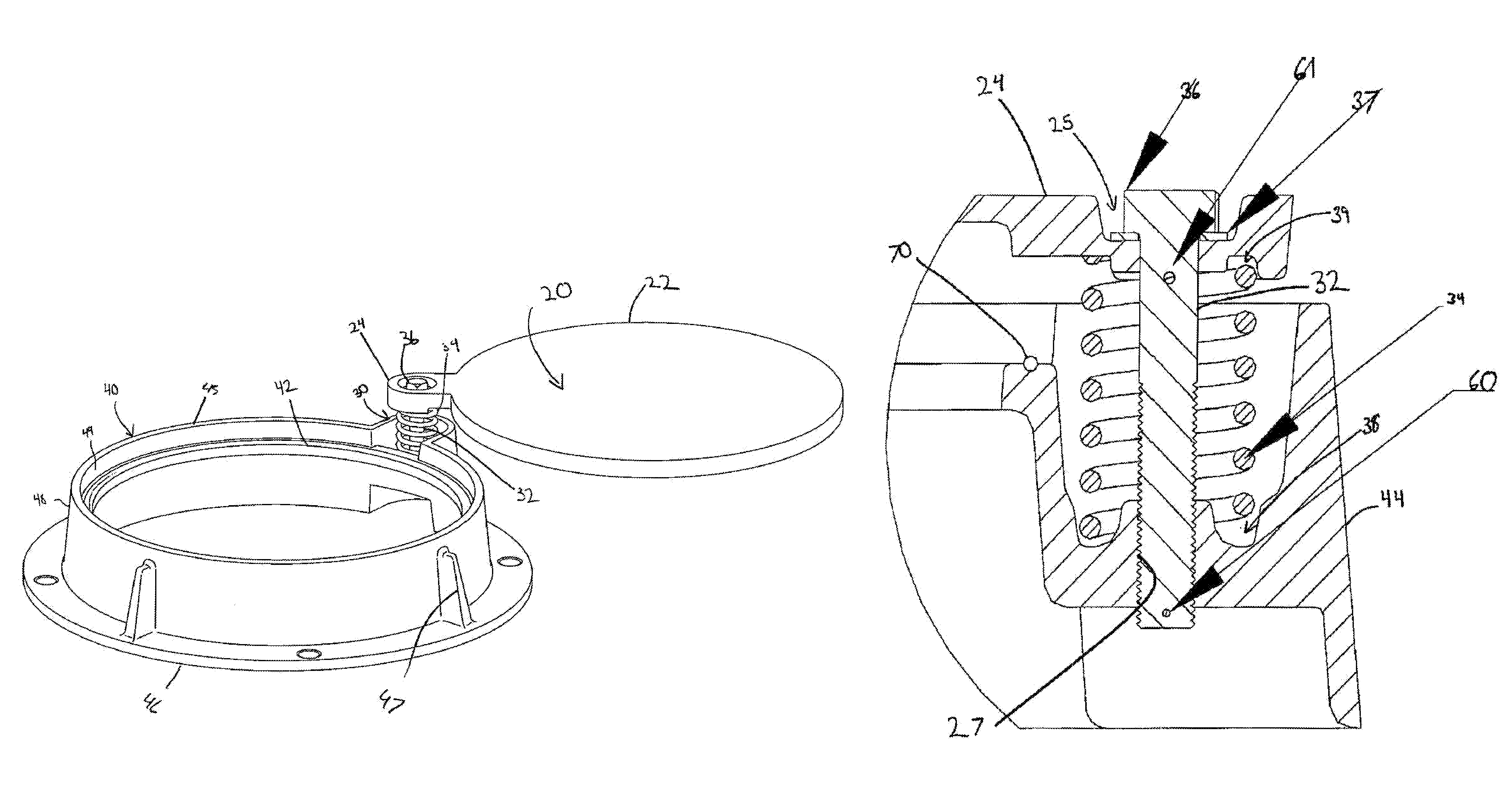 Lift-assisted manhole cover