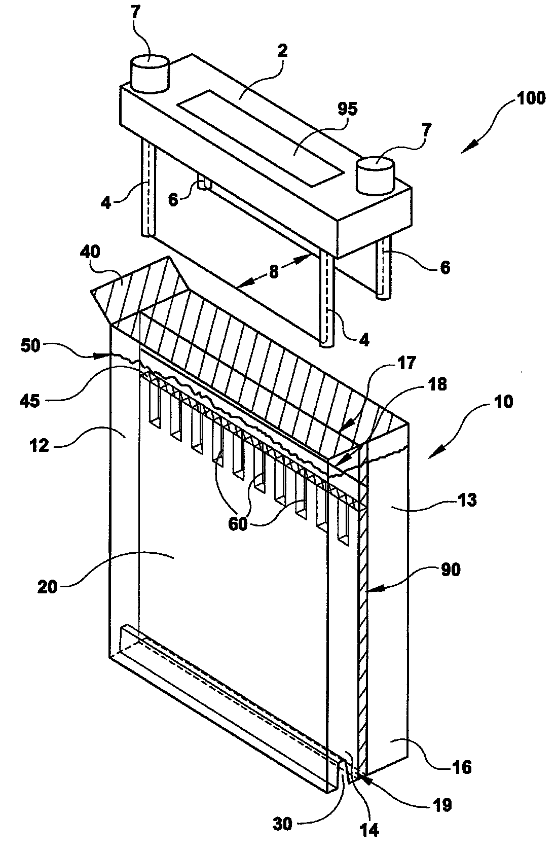 Monolithic electrophoresis gel system