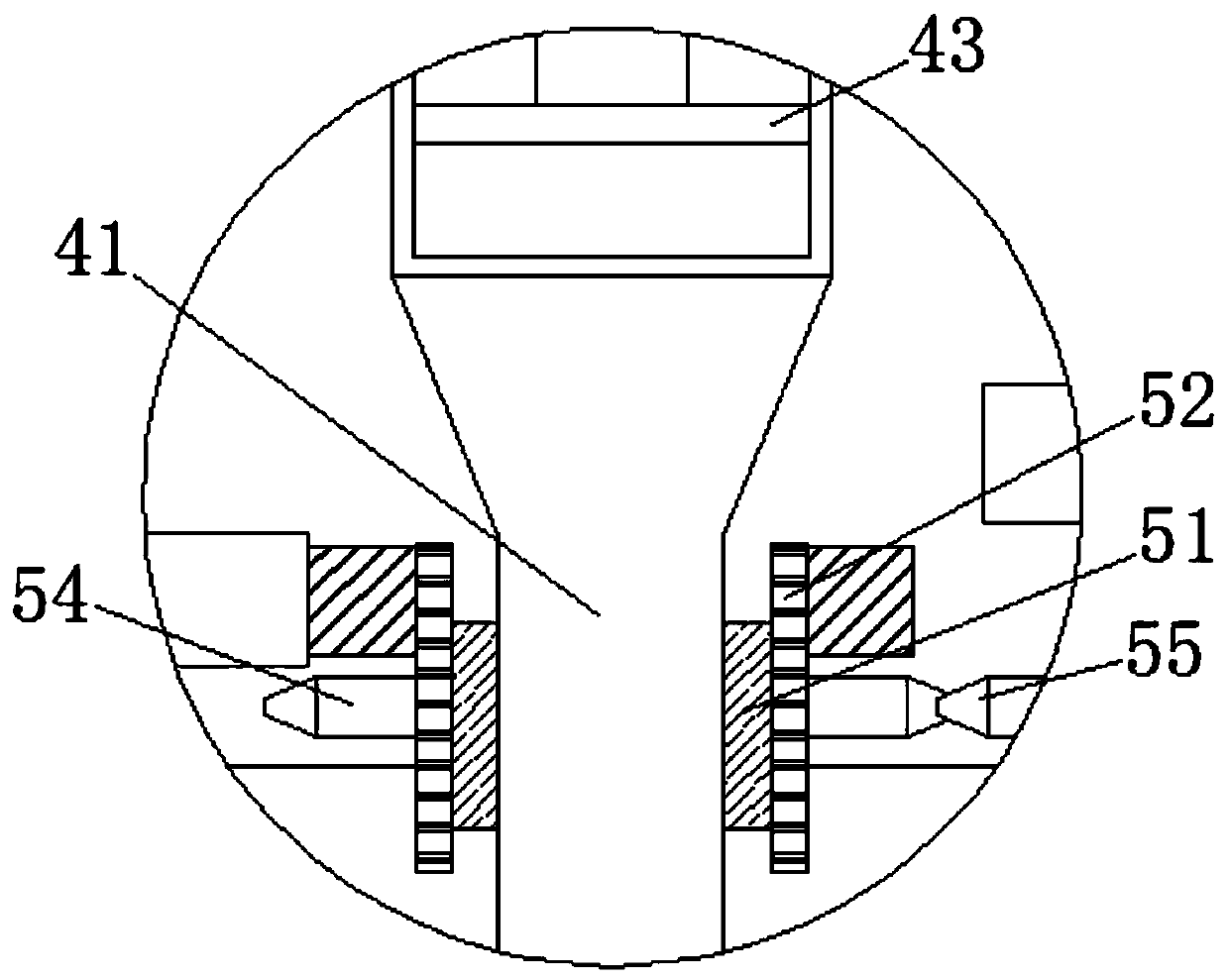 Molding device for dumpling wrappers