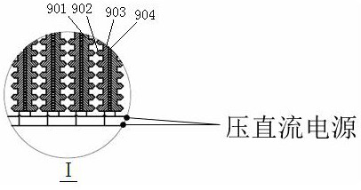 A high-efficiency small molecule water production device