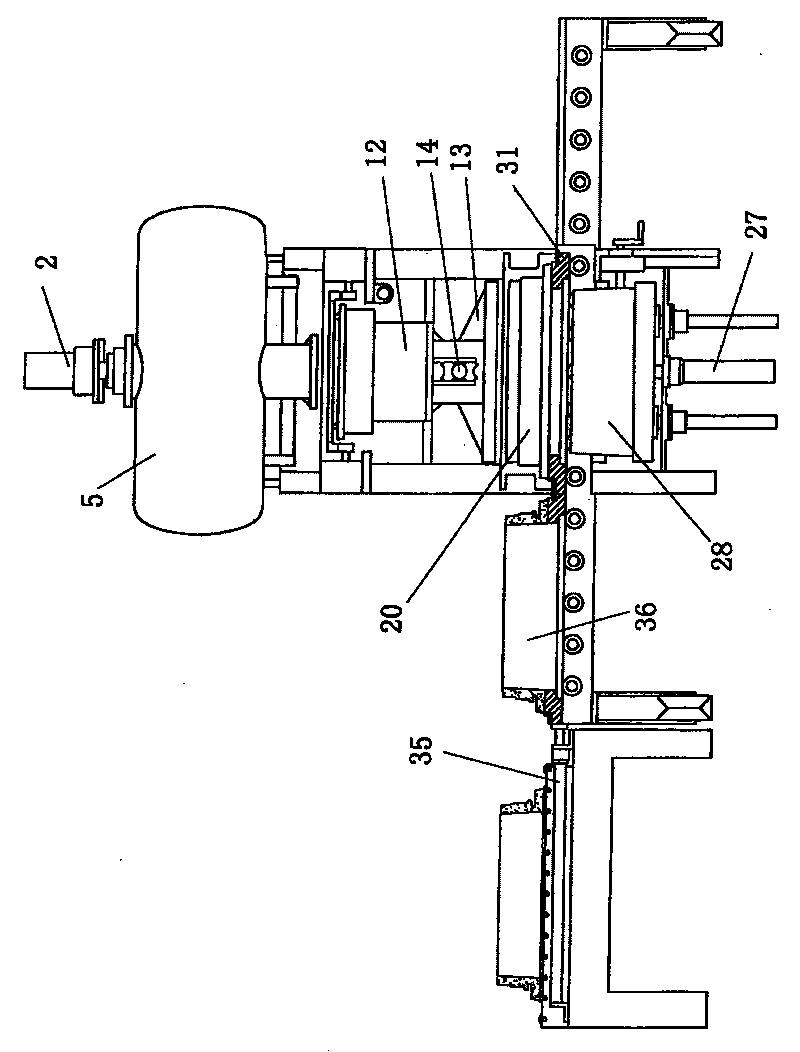 Cold-box core blower