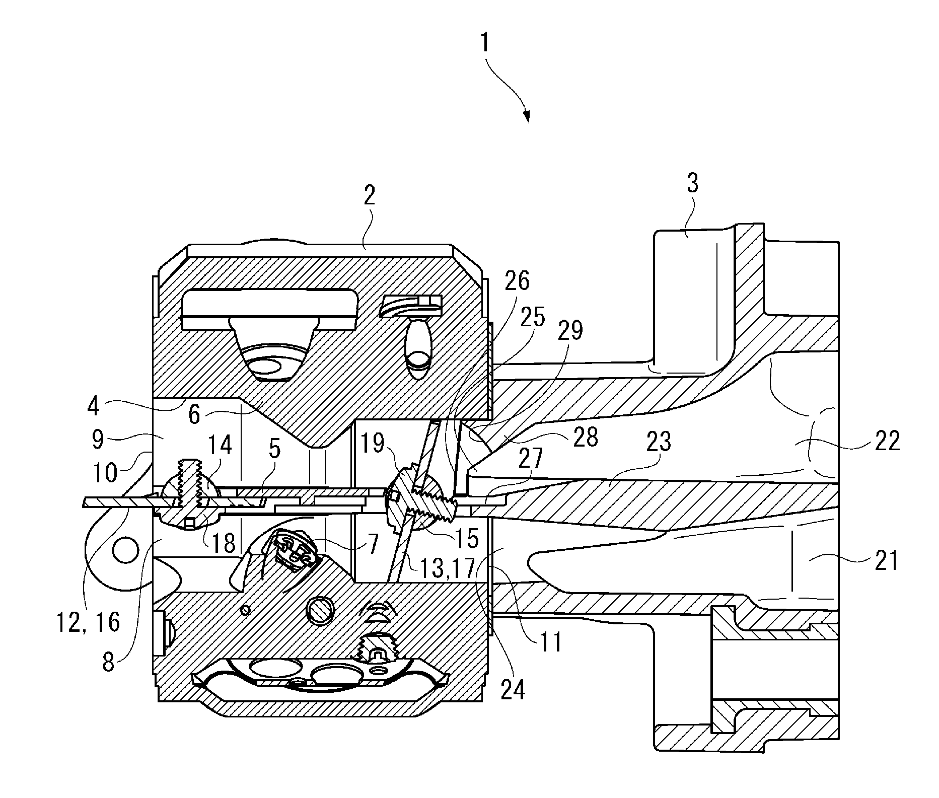 Air supply device of stratified scavenging two-cycle engine