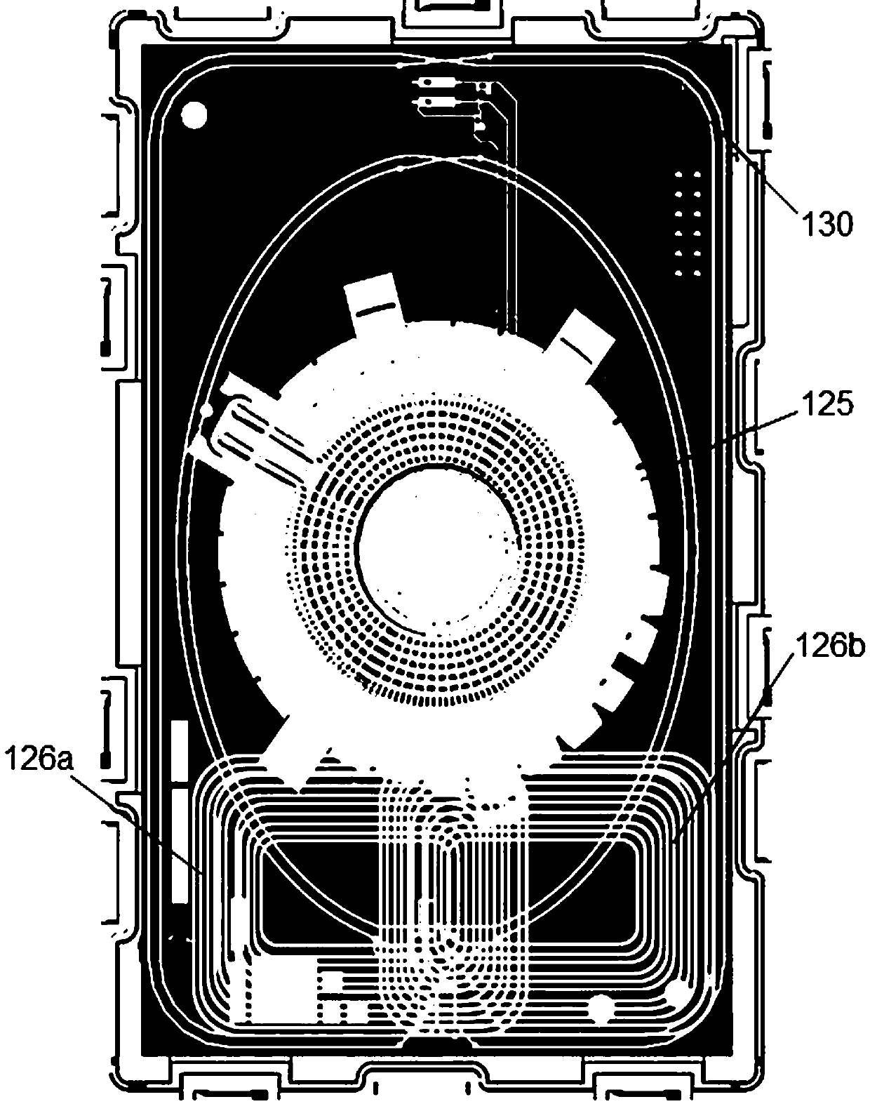 Vehicle-mounted wireless charging device and vehicle-mounted armrest box using vehicle-mounted wireless charging device