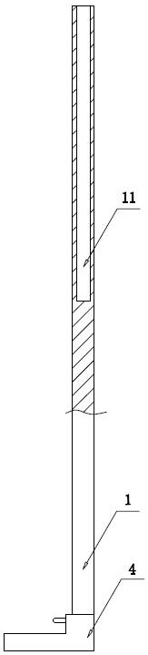 Hot-line work temperature indicating wax sheet pasting device capable of being continuously operated and operation method