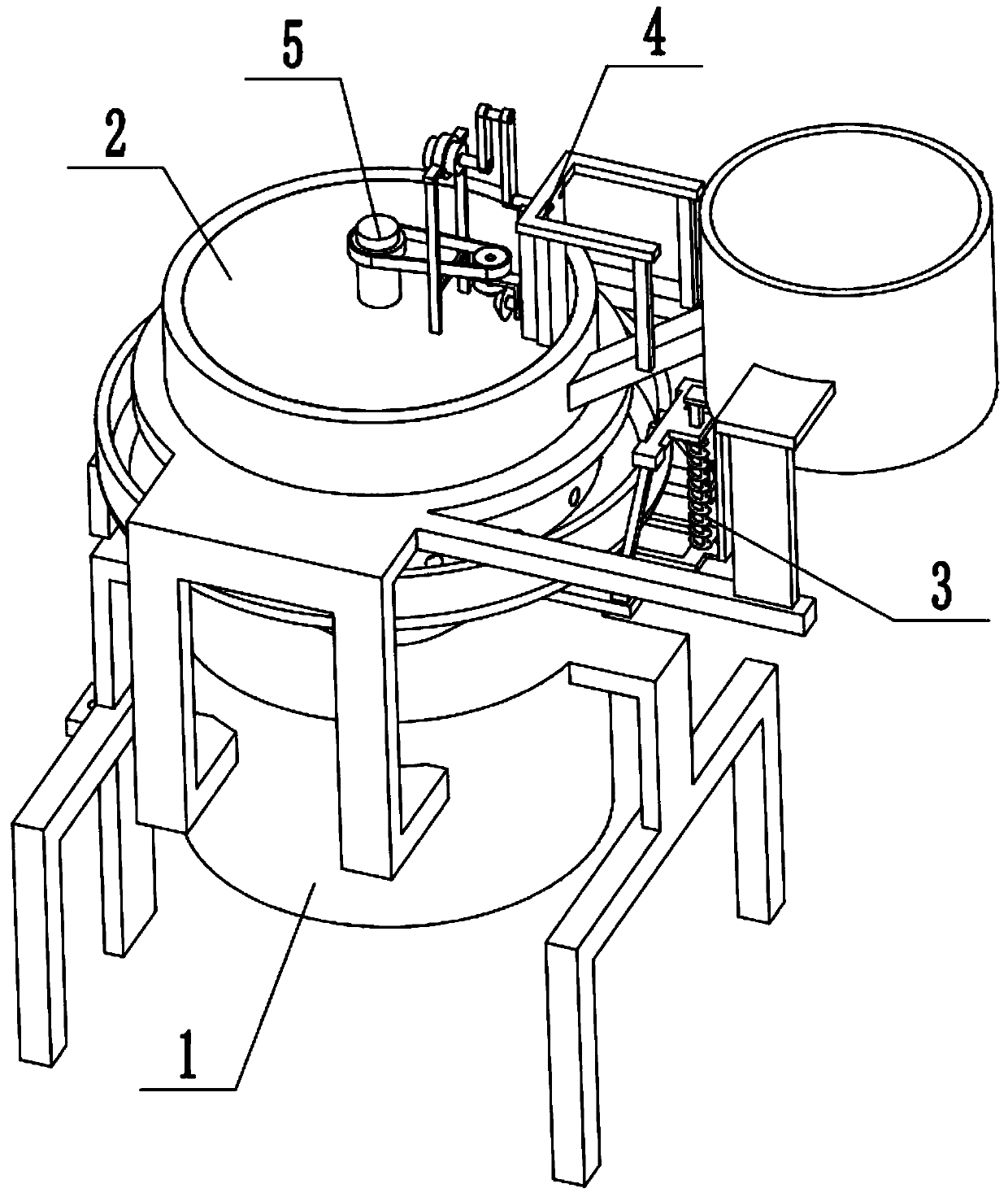 Medical waste pollution-free combustion treatment device