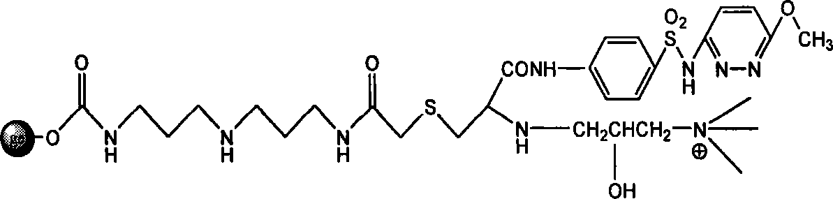 Endotoxin adsorption material for curing endotoxemia