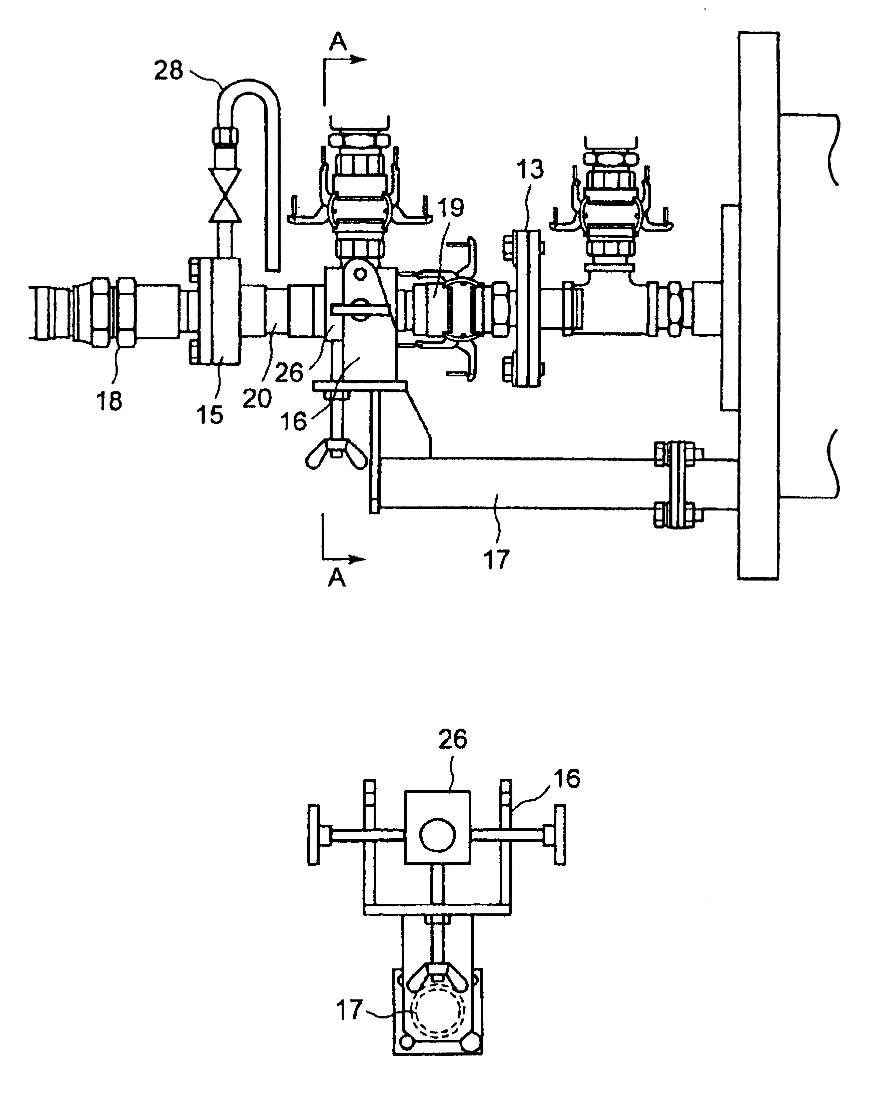 Apparatus and method for measuring temperature of molten metal