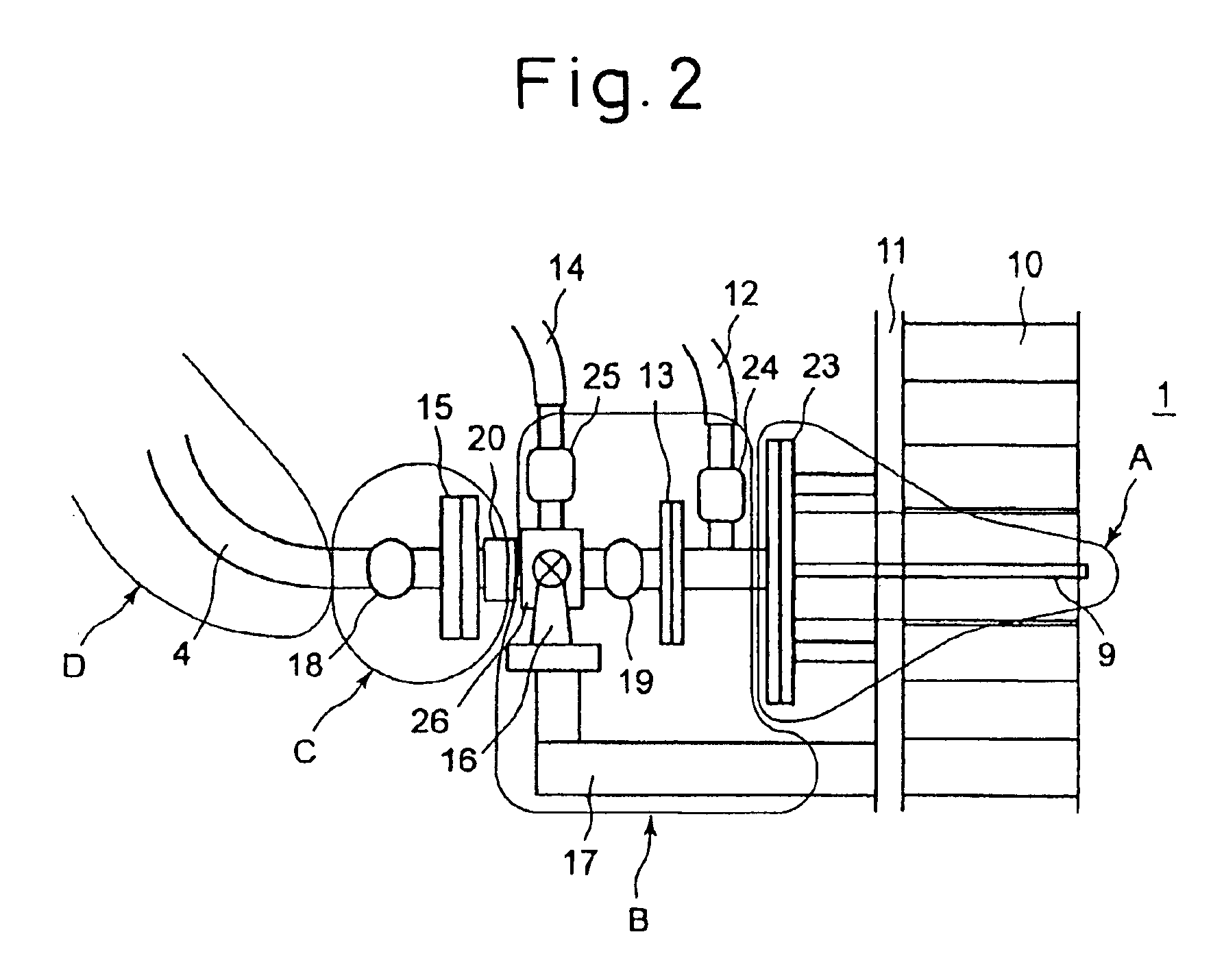 Apparatus and method for measuring temperature of molten metal