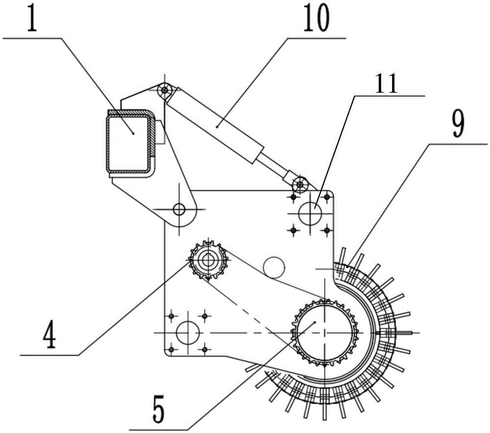 Sectional type pavement deicing machine