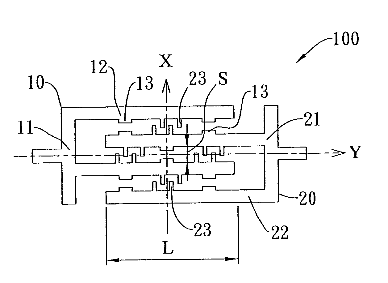 Interdigital capacitor