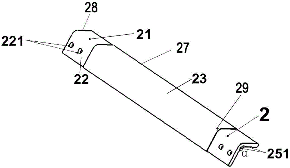 Main bus-bar, branch bus-bar, transfer connector and bus-bar assembly