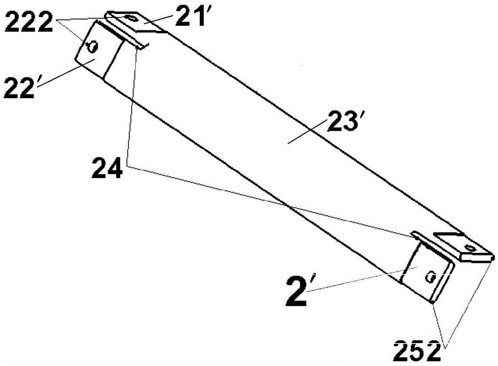 Main bus-bar, branch bus-bar, transfer connector and bus-bar assembly