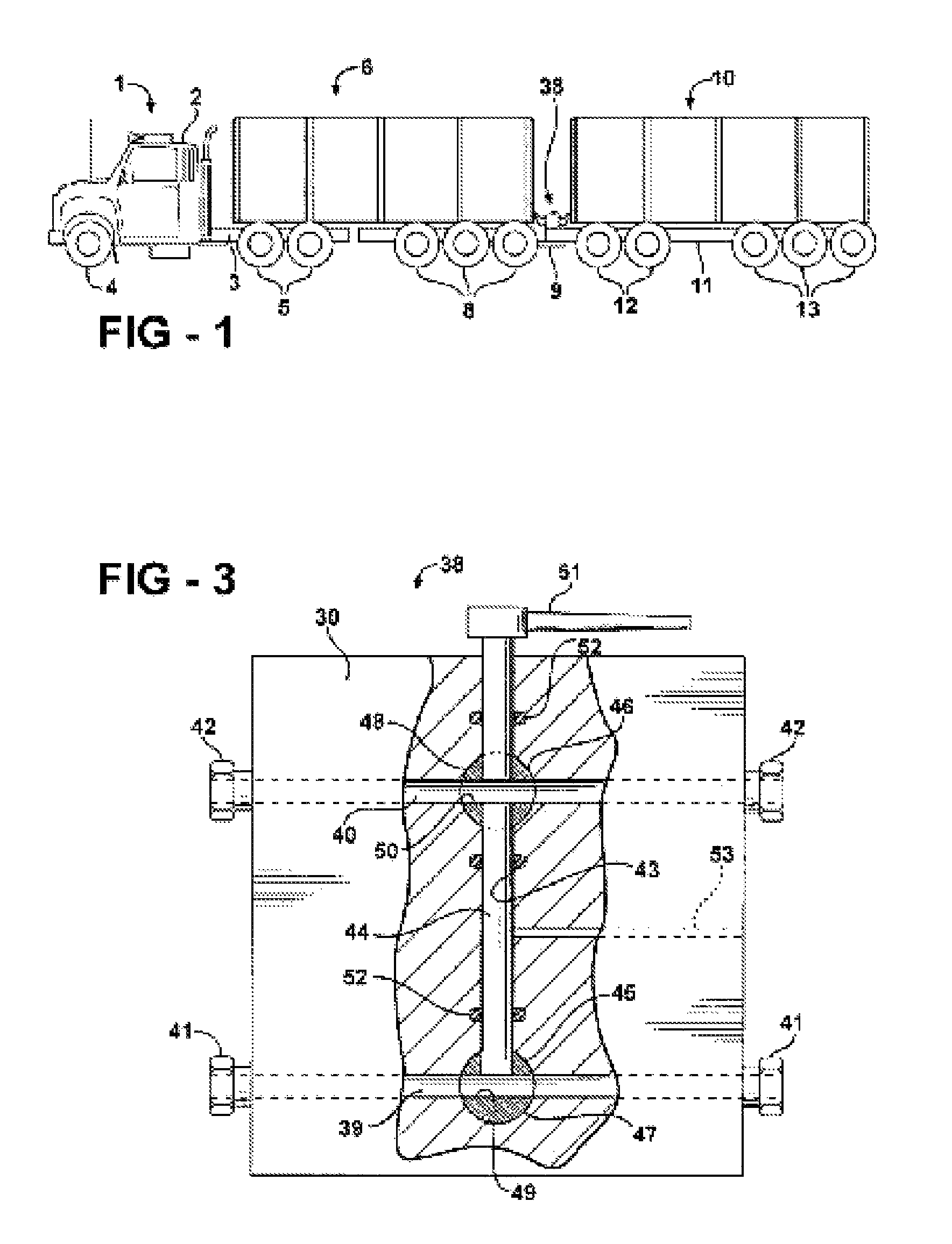 Truck/trailer brake control system