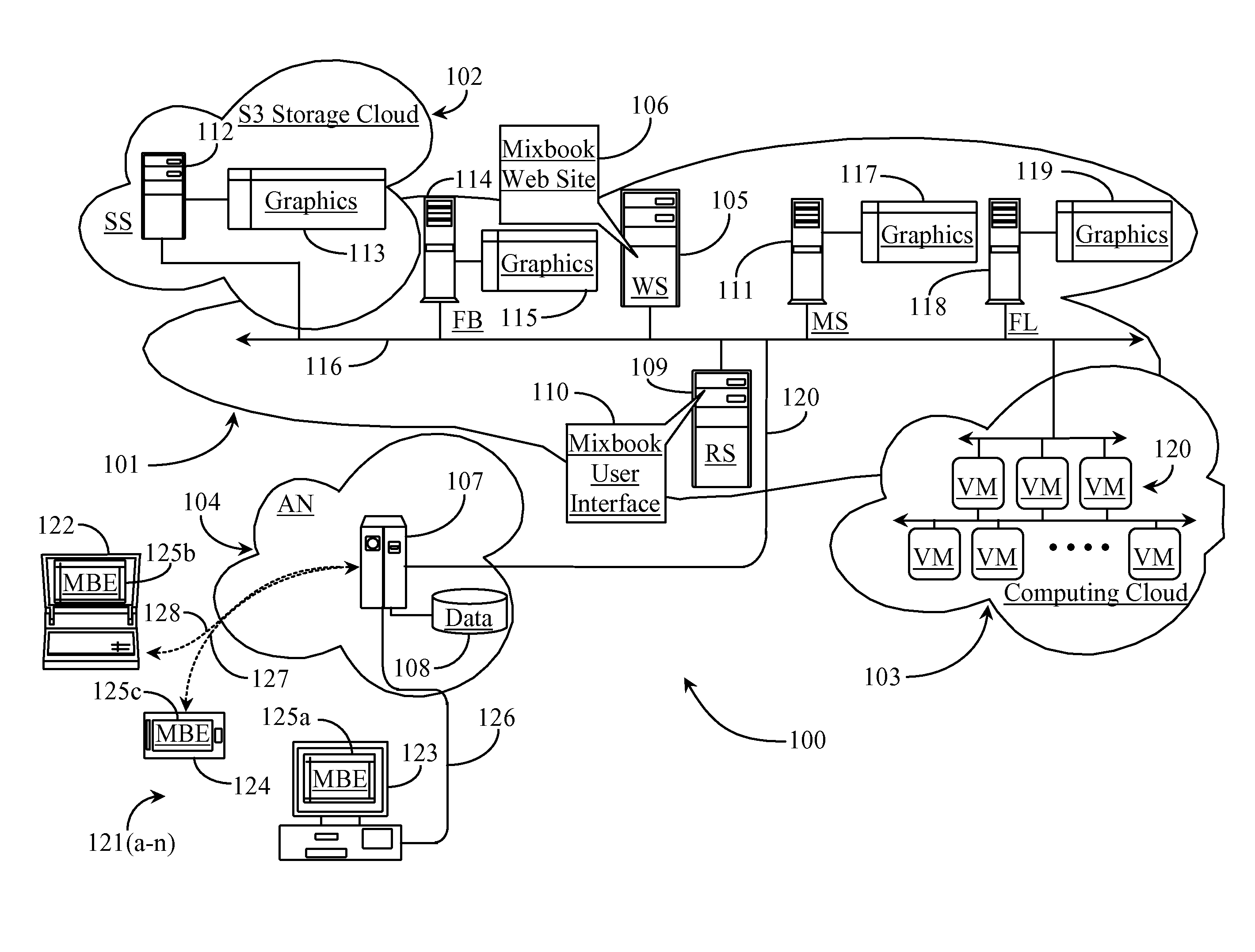 Method for Determining Effective Core Aspect Ratio for Display of Content Created in an Online Collage-Based Editor