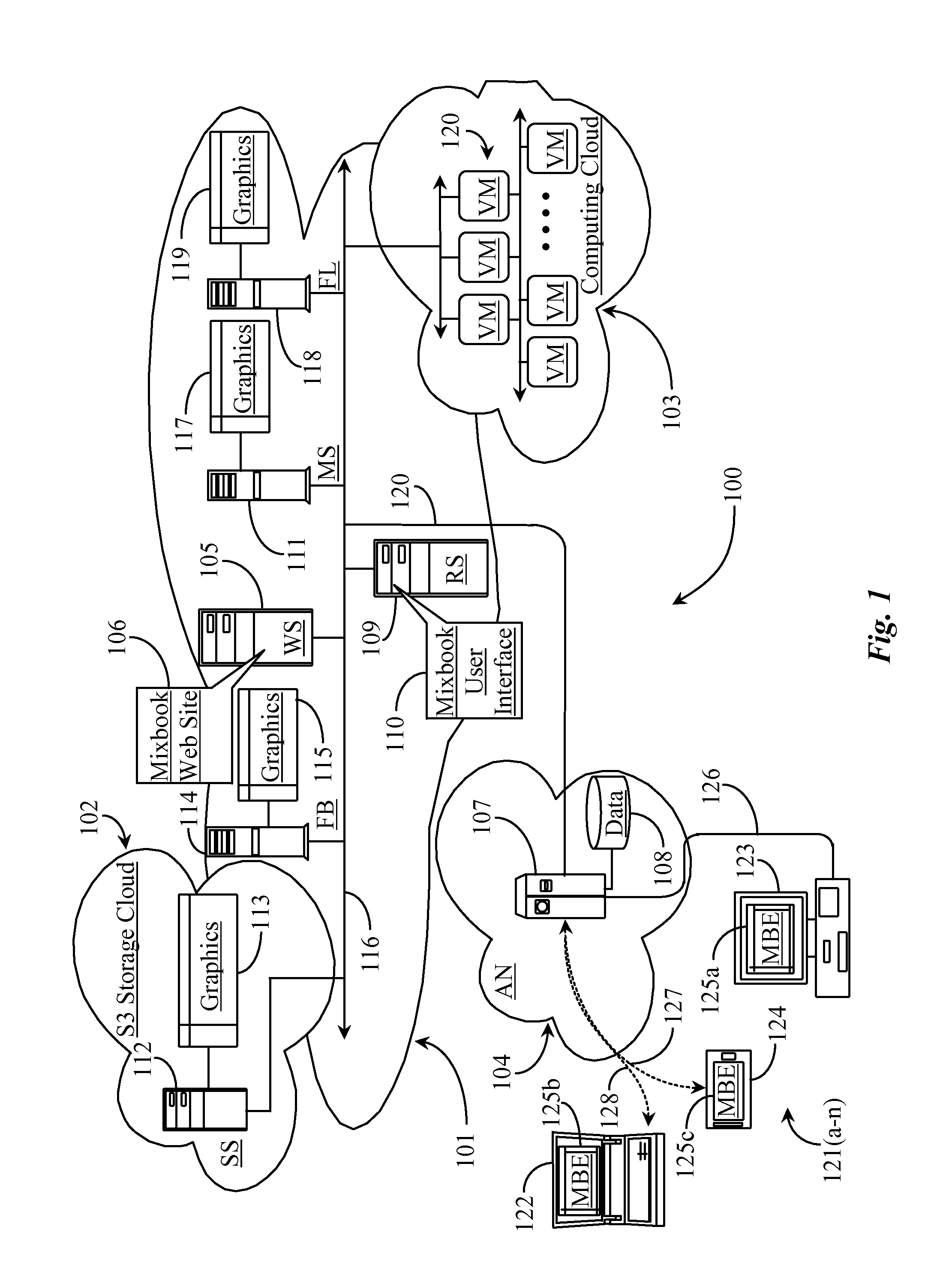 Method for Determining Effective Core Aspect Ratio for Display of Content Created in an Online Collage-Based Editor