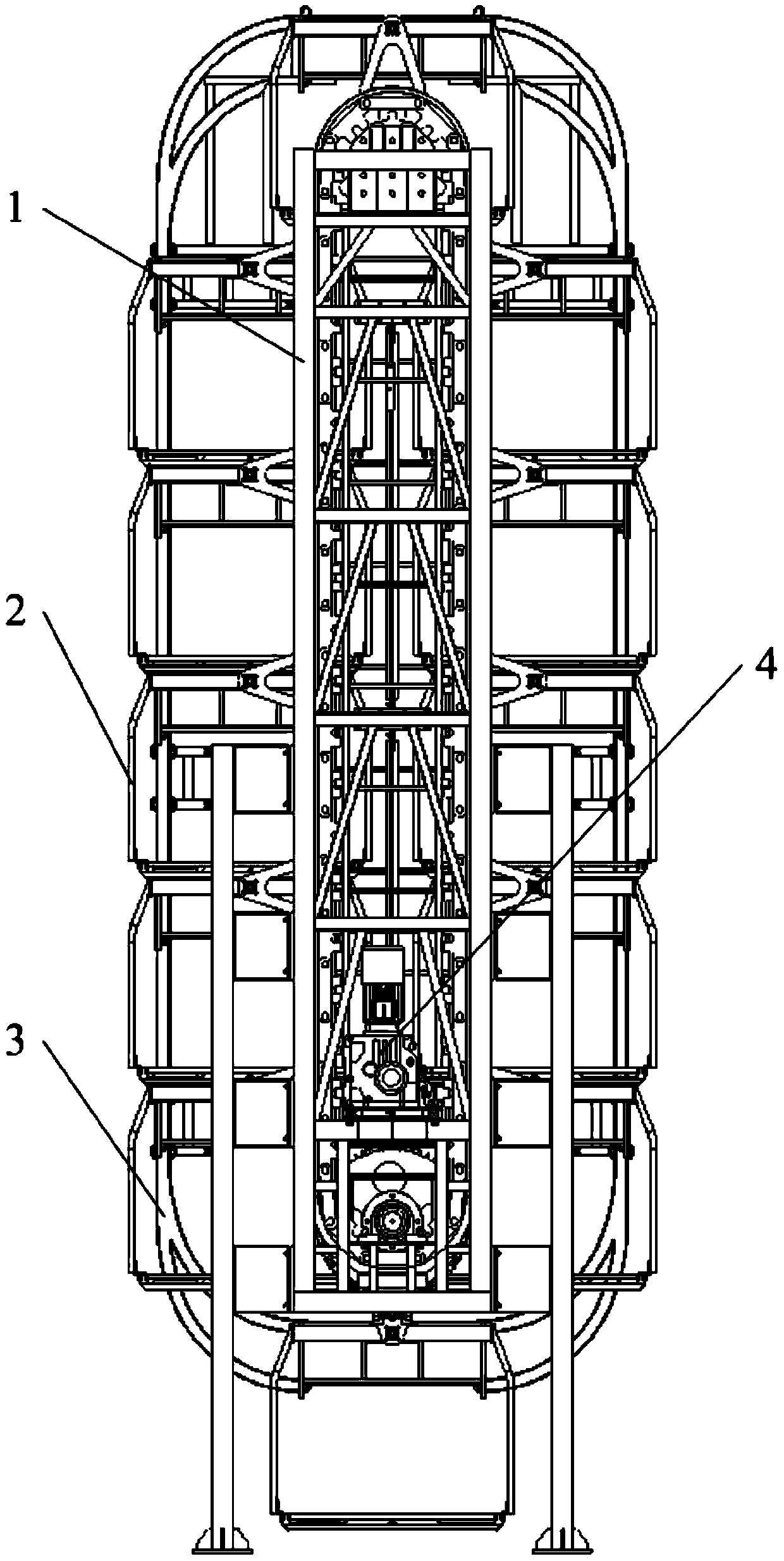 A Dial Type Vertical Circulation Stereoscopic Garage