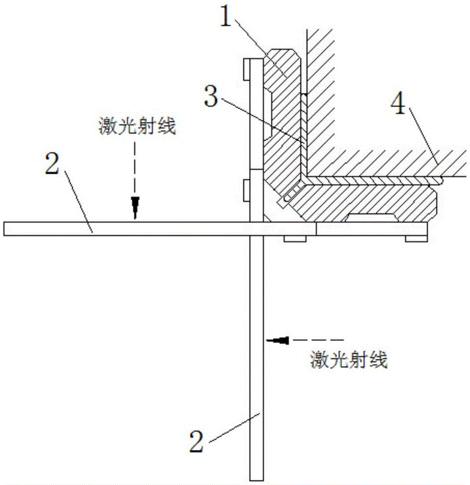 External angle punch rod for wall plastering and its application method