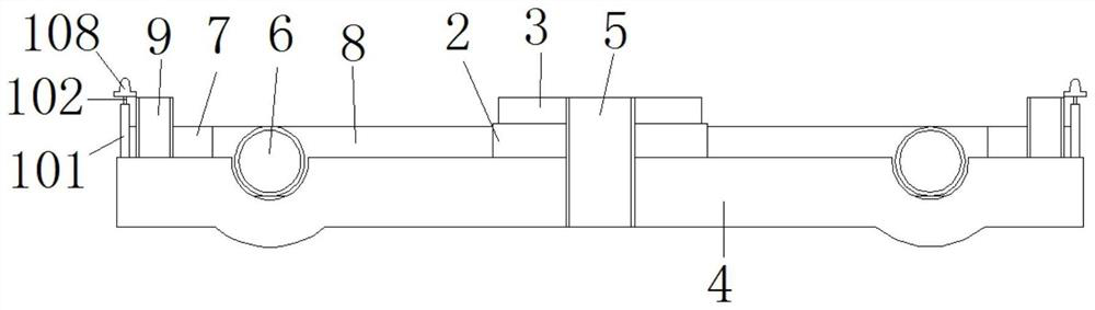 An aluminum alloy welded sub-frame formed by hydraulic tube expansion