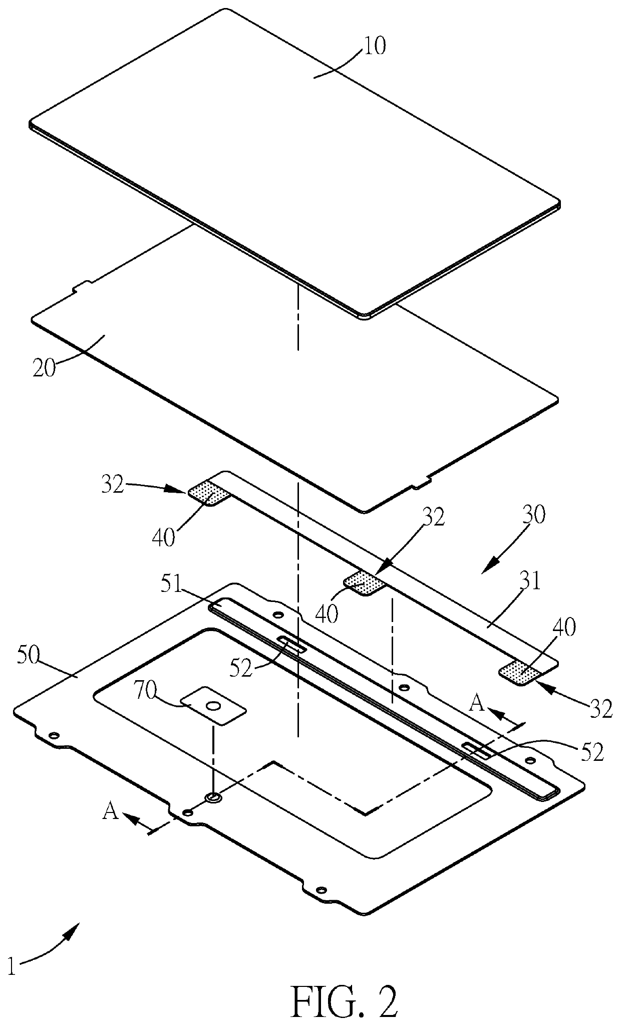 Electronic device and click pad thereof