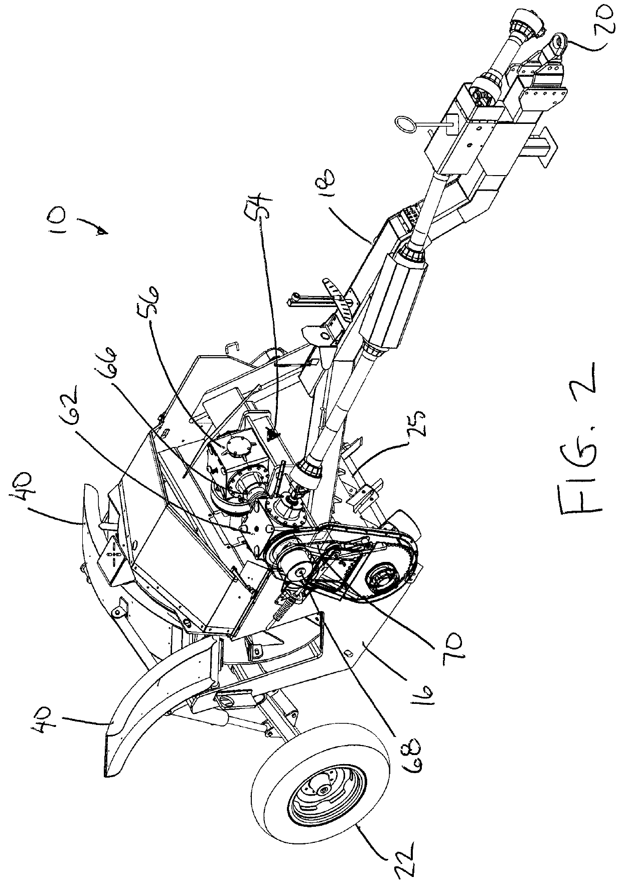 Soil spreading scraper device