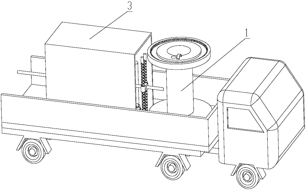 Water pipe automatic storage device