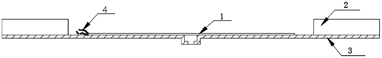 Low-frequency Bistable Composite Plate Piezoelectric Power Generation Device