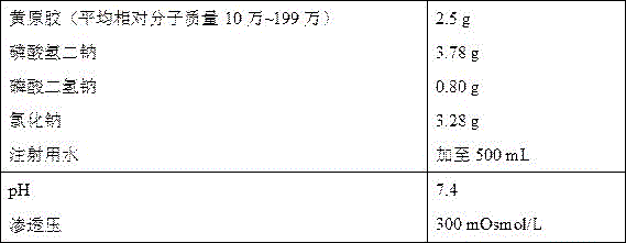 Pharmaceutical preparation containing low molecular weight xanthan gum for intra-articular injection and preparation method of pharmaceutical preparation