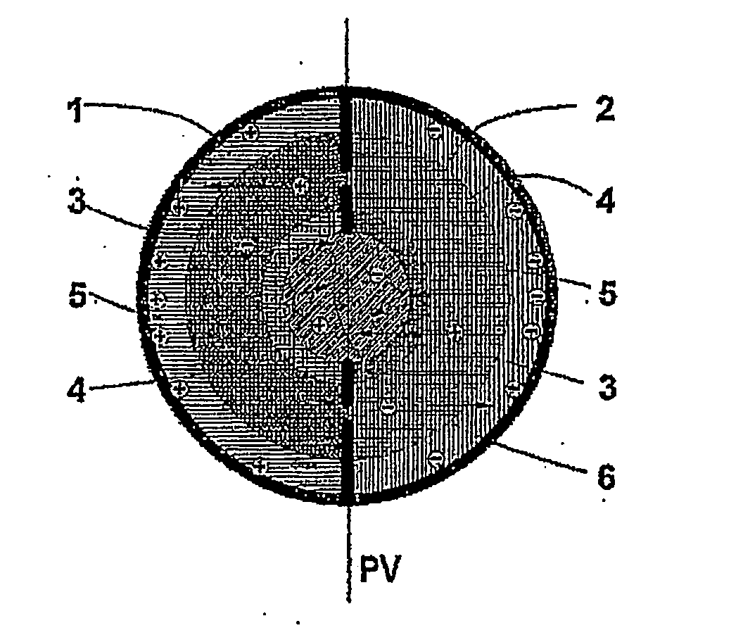 Device for deionizing saline solutions