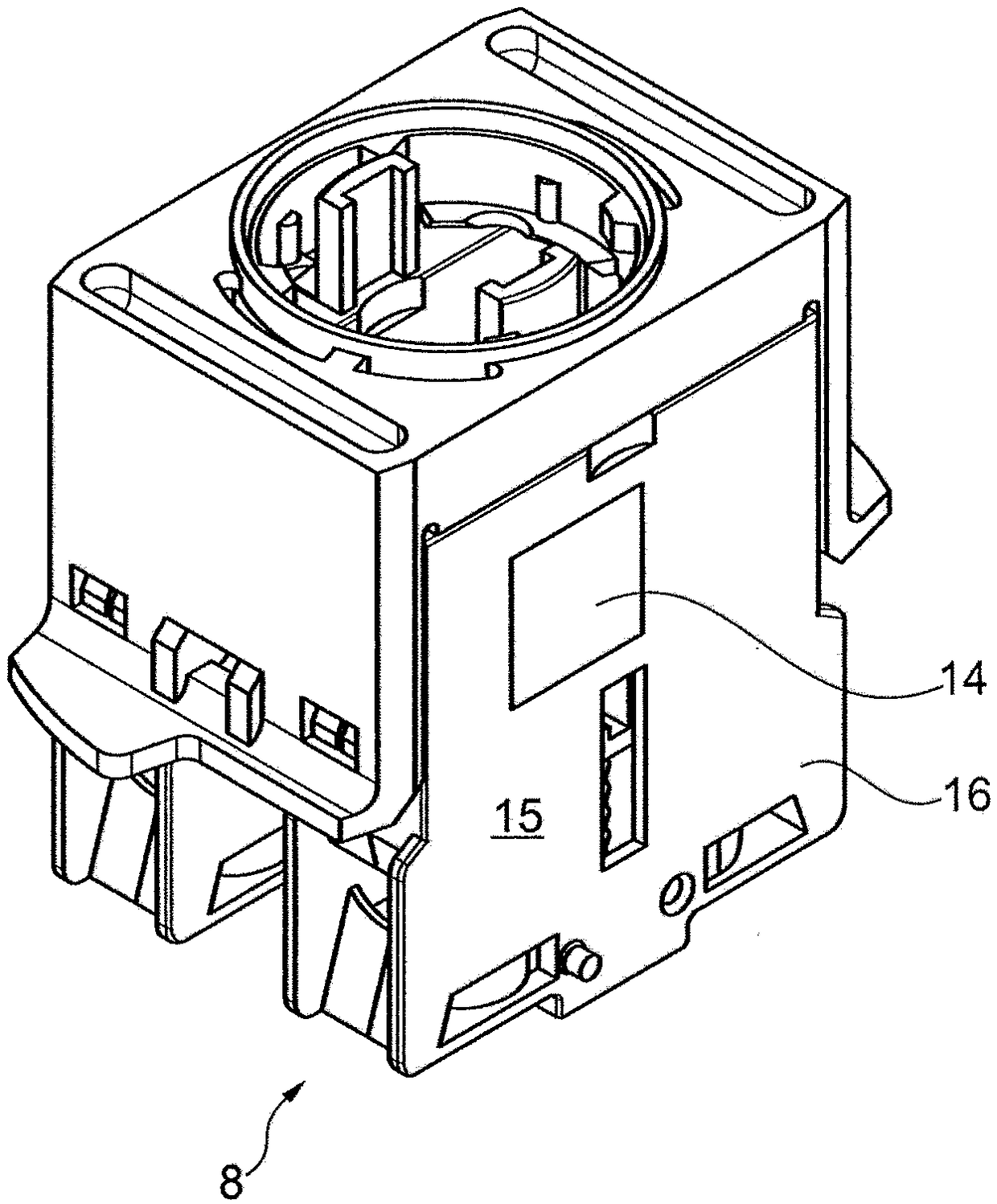 Actuator and/or switch apparatus of a command or signally device