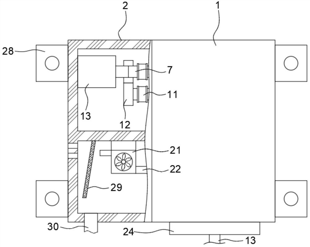 Household towel automatic drying box