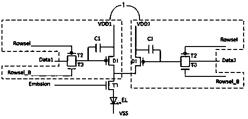 Electroluminescent element driving circuit, driving method thereof and display device