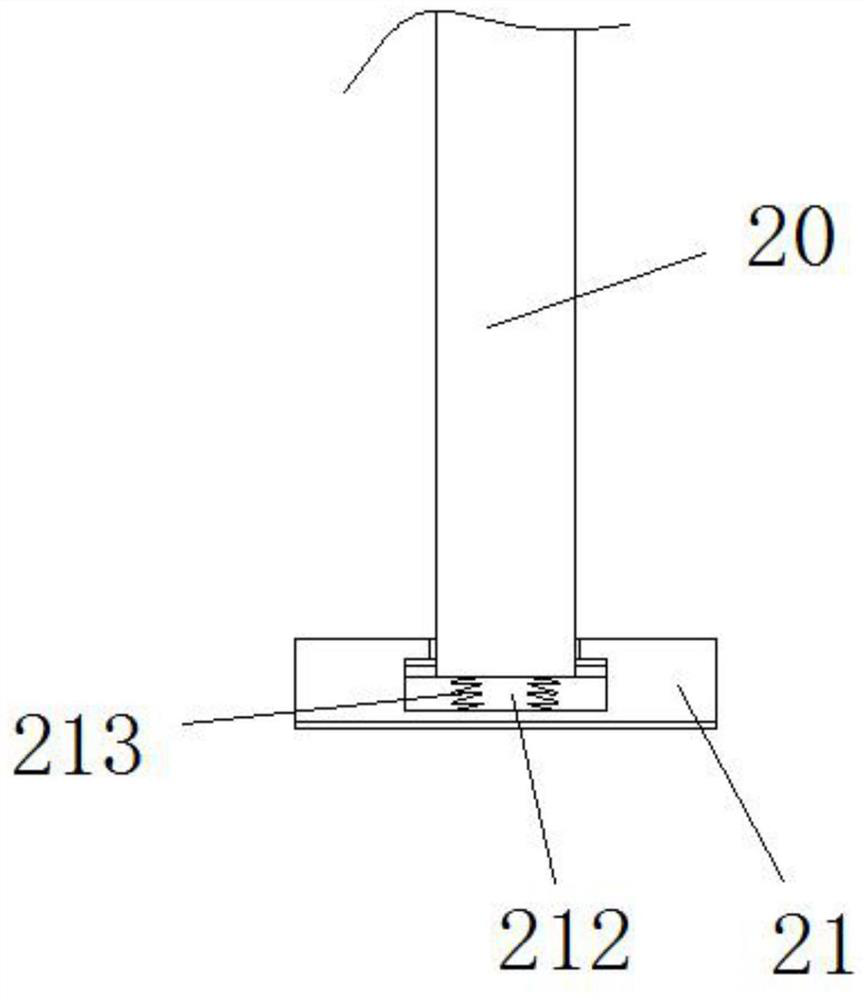 Walking assisting device for nursing in rehabilitation department