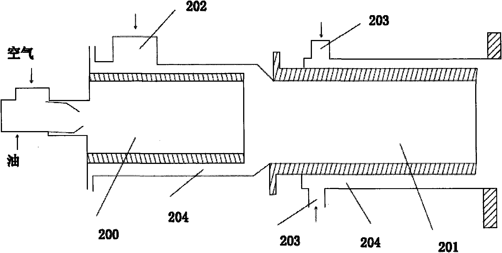 Oxygen-enriched burner