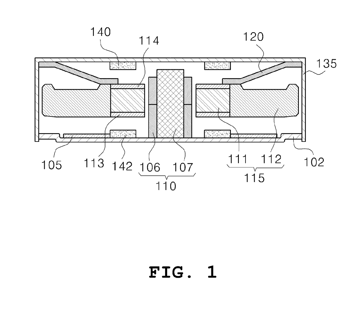 Linear vibration generation device