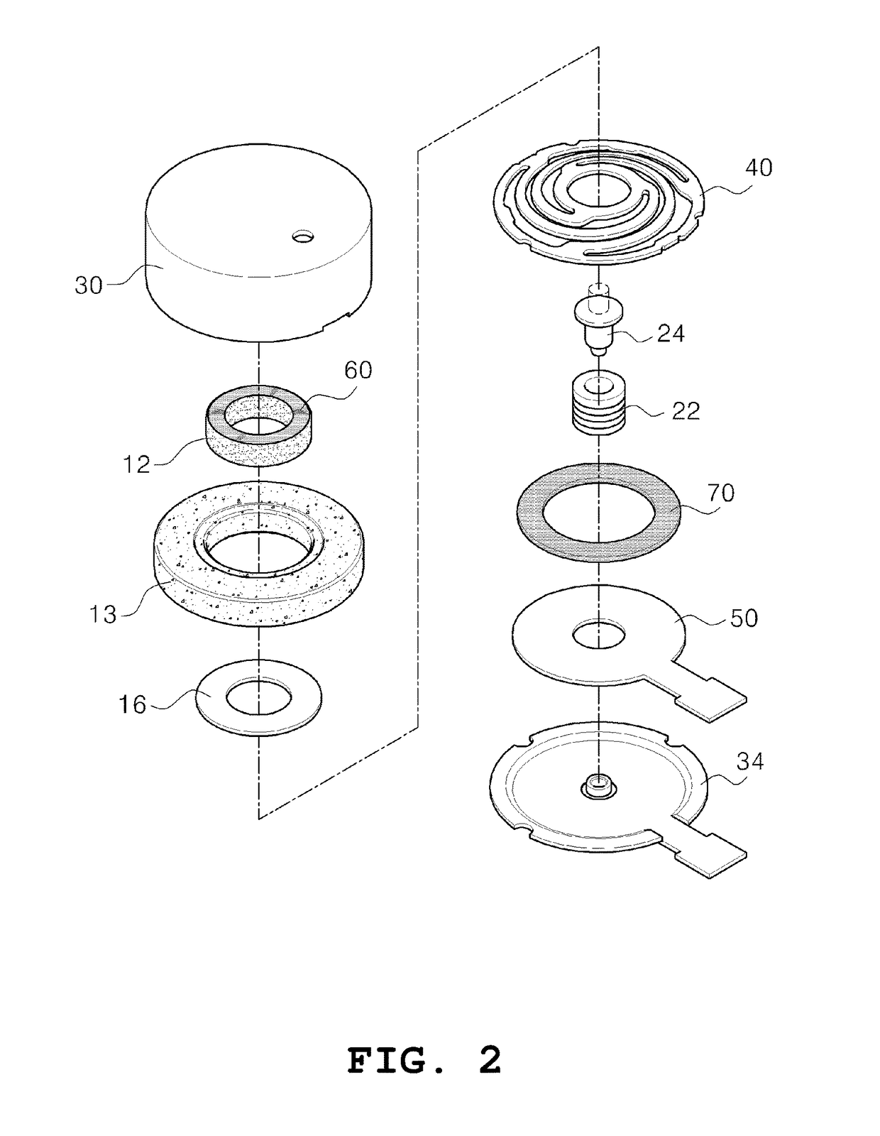 Linear vibration generation device