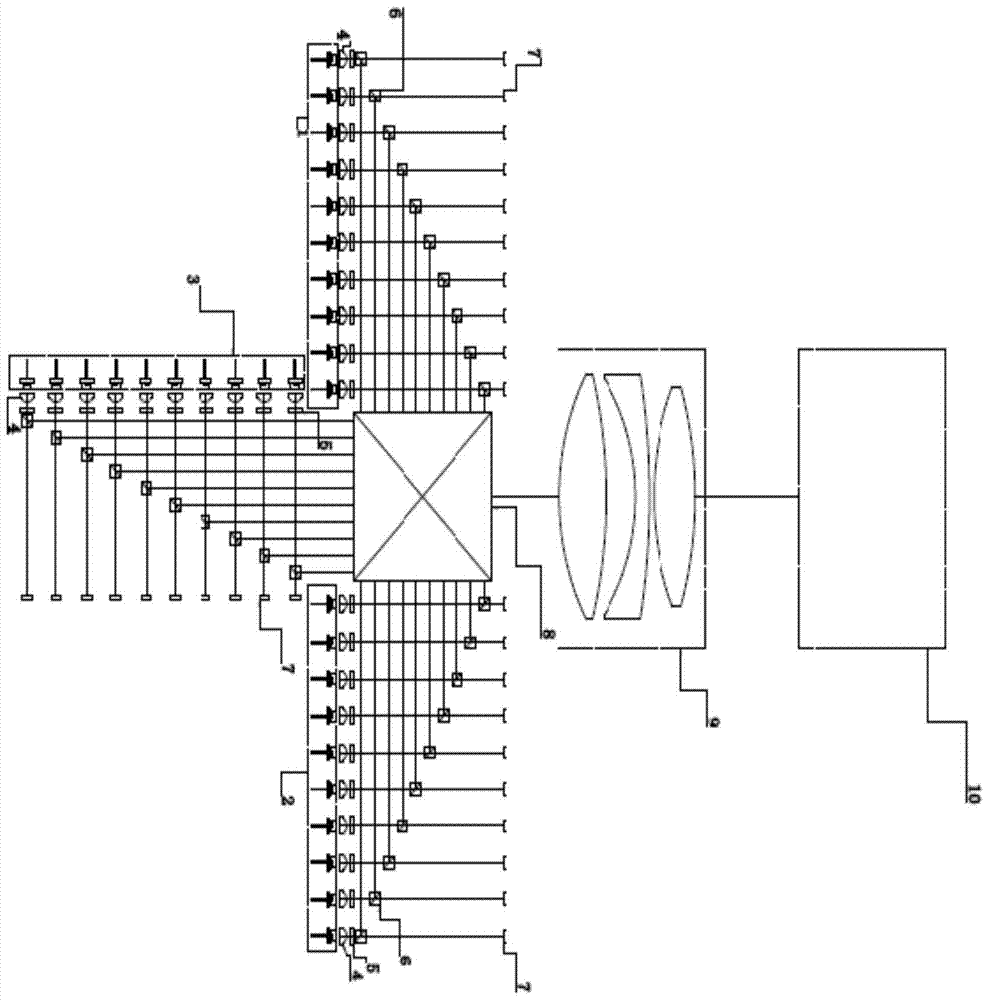 Laser light source for laser projector