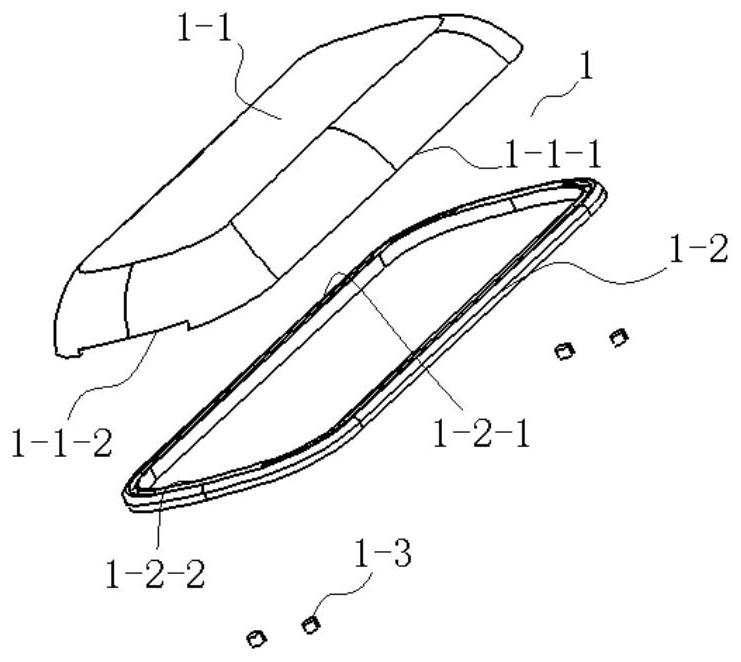 Disassemble cuff type sphygmomanometer