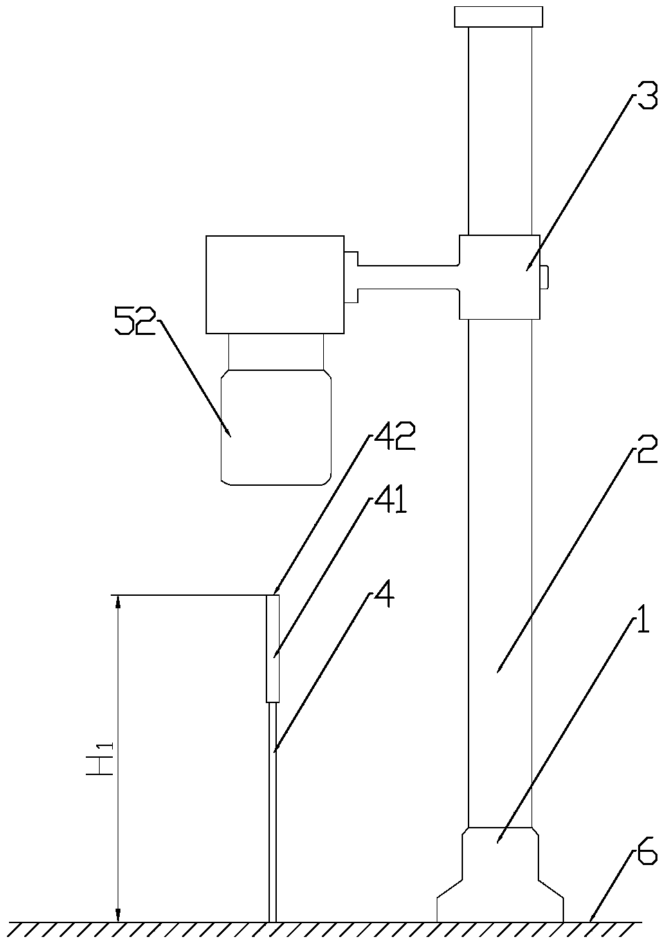 Photographic device used for photography of inset specimens and photographic method thereof