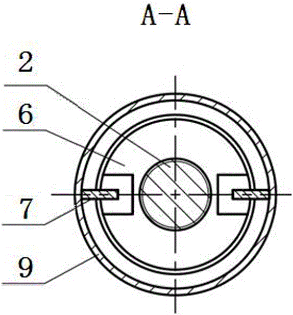 Adjustable foundation bolt pre-buried nut structure