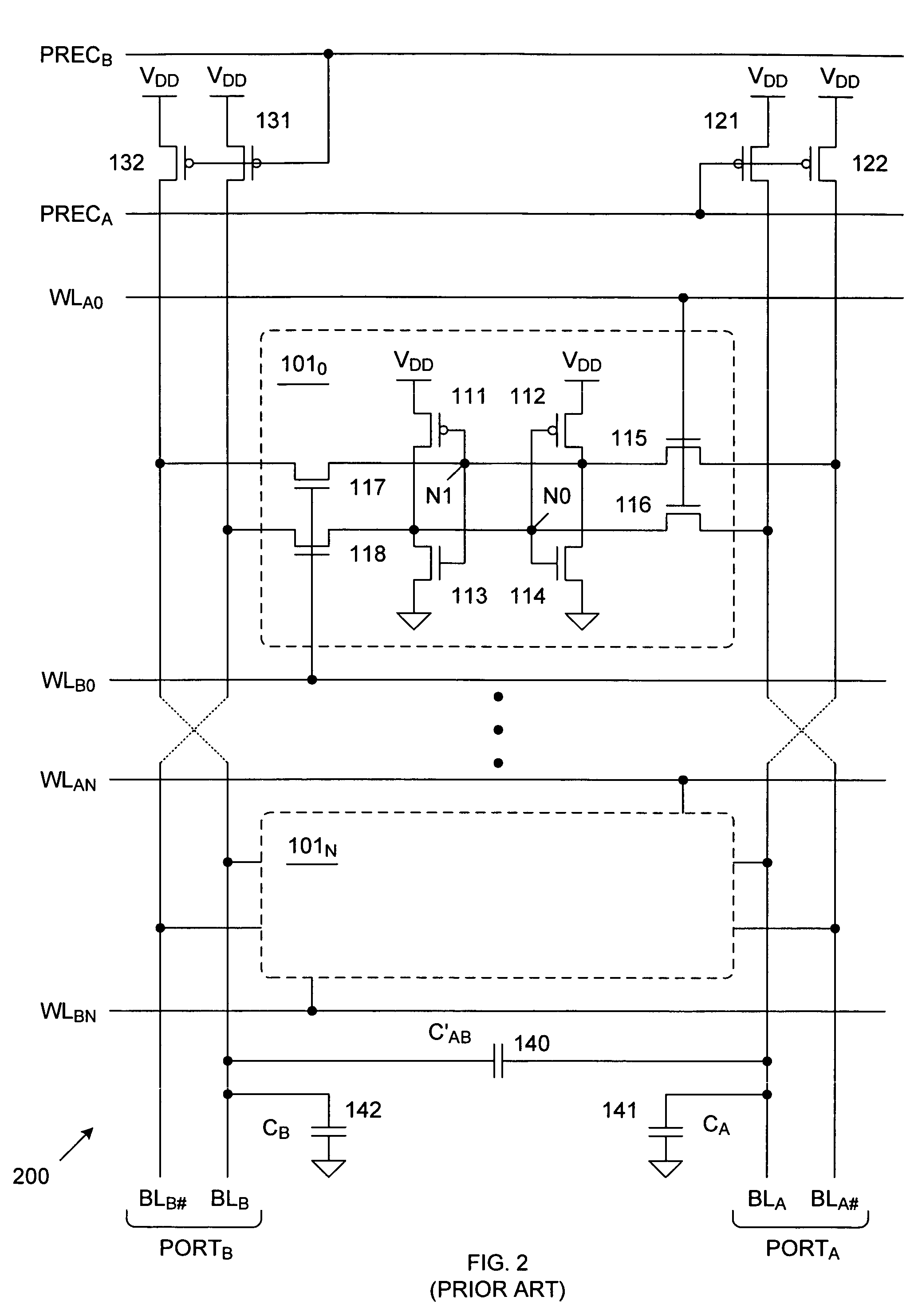 Memory array bit line coupling capacitor cancellation