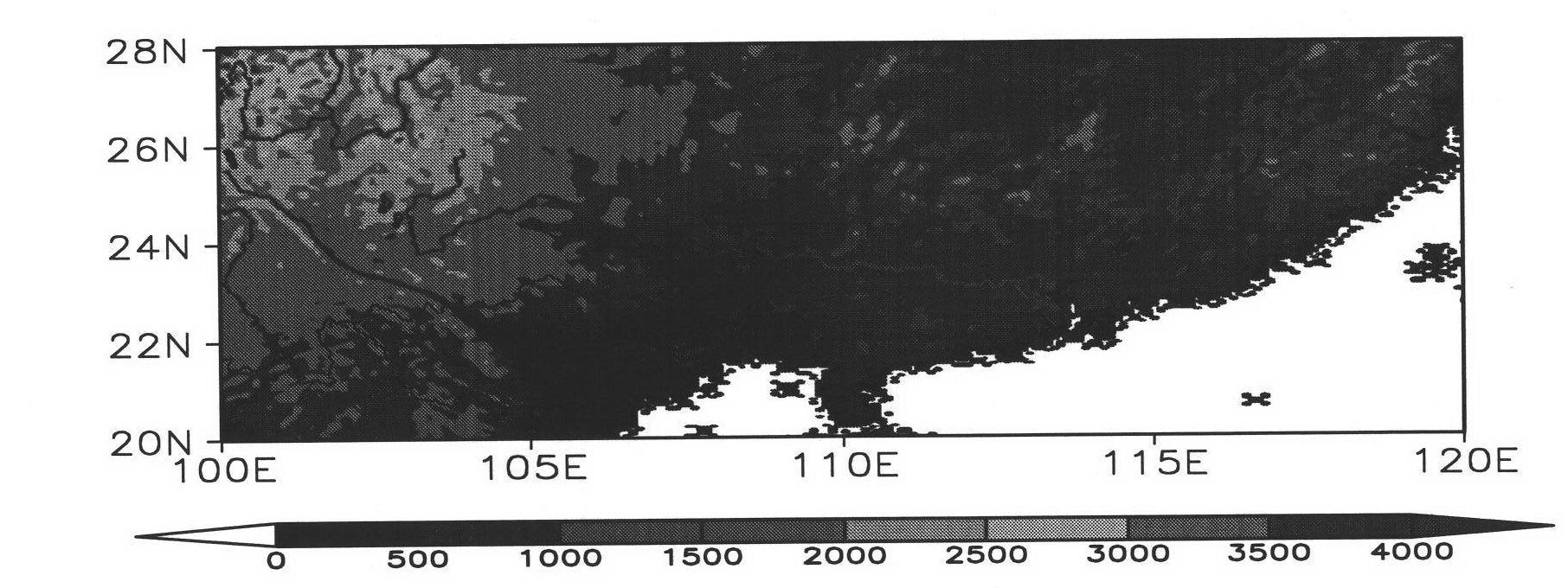 Valley salt tide prediction method