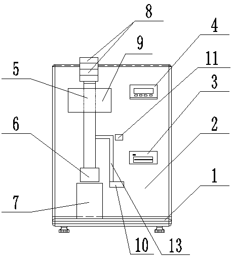 Cut tobacco support strength detection method and detector